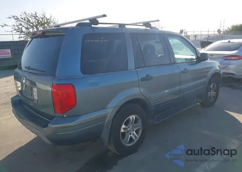2005 Honda Pilot Ex-L z USA, uszkodzony, nr VIN 2HKYF18725H546107
